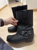 DamenBiker Stiefel schwarz 