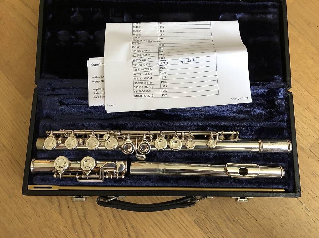 Strumenti musicali: " Querflöte Artley Symhony,Hals Silver " – Usato da Villnachern venduto da focusride