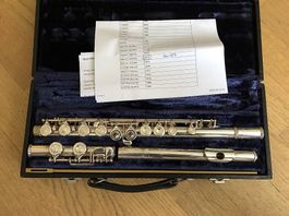 " Querflöte Artley Symhony,Hals Silver "