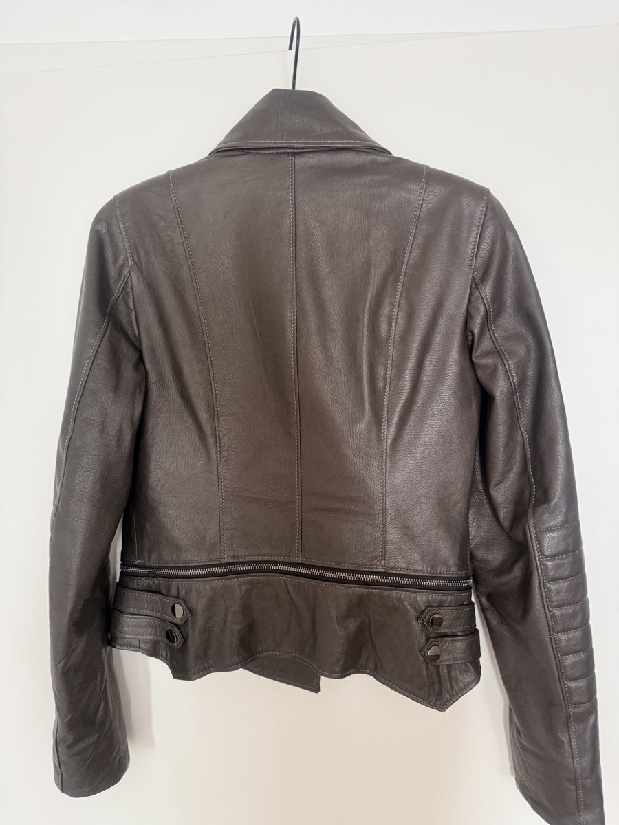 Giacche: Stylish Leather Jacket - Size S - brown like new – Nuovo (secondo la descrizione) da Altendorf venduto da Alovely 2