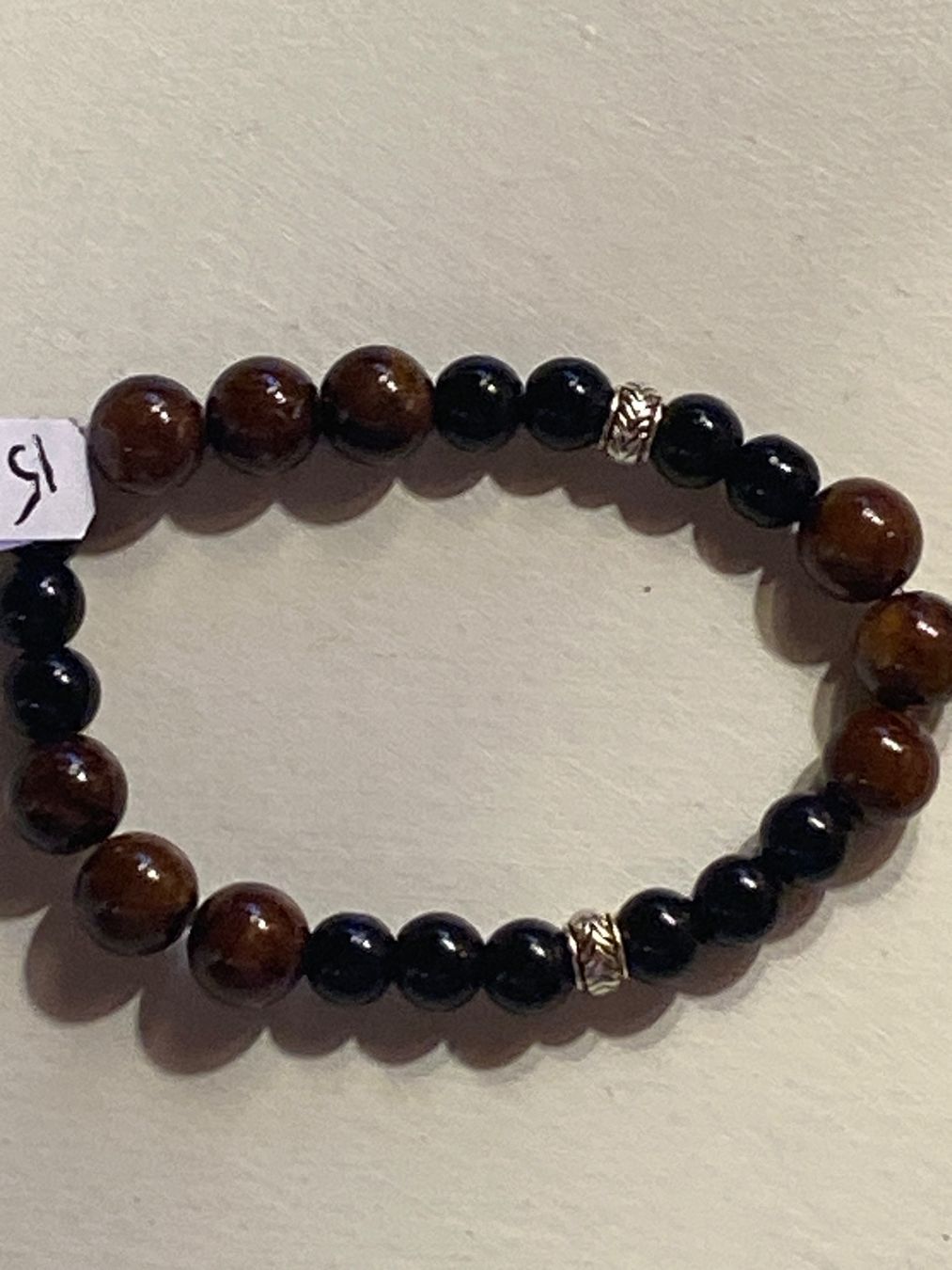 Bracciali & Braccialetti: PERLEN ARMBAND HERREN – Nuovo e nell'imballaggio originale da Meienried venduto da ManuelaBoutique