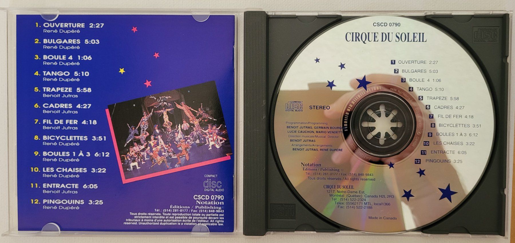 CDs: CIRQUE DU SOLEIL – Gebraucht aus Neftenbach von Mador6 1