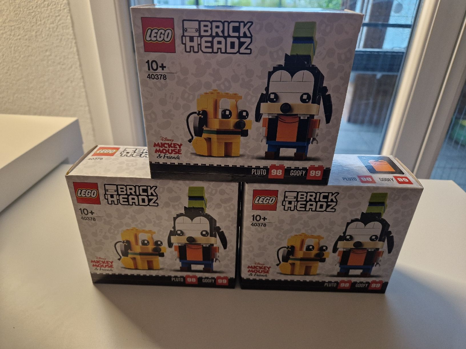 Lego Kit di costruzioni: LEGO BrickHeadz 40378 Pluto e Goofy – Nuovo e nell'imballaggio originale da Romont FR venduto da raj_sjv9
