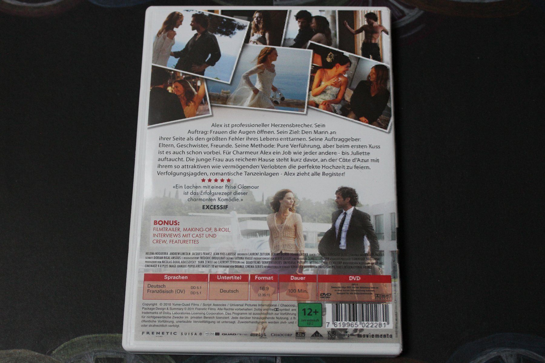 Tutti i DVDs: HEARTBREAKER - DER AUFTRAGSLOVER DVD!!!! – Usato da Tübach venduto da JamesStone 2