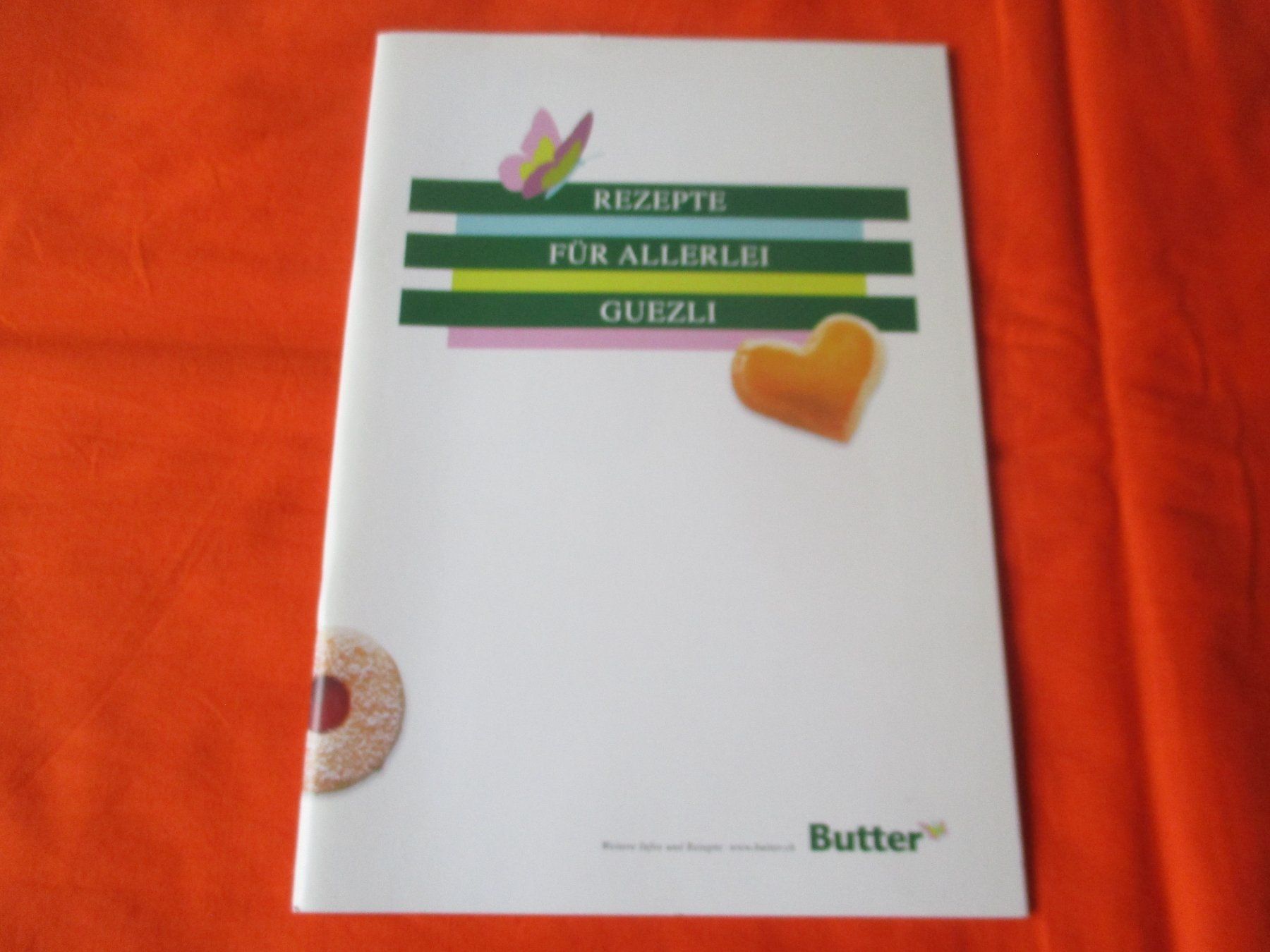 Bücher: Kochbuch Backbuch, Guetzli mit Butter – Gebraucht aus Birsfelden von alles-muss-raus
