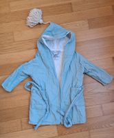 Musselin Kinder-Bademantel | 1-2 Jahre | mint
