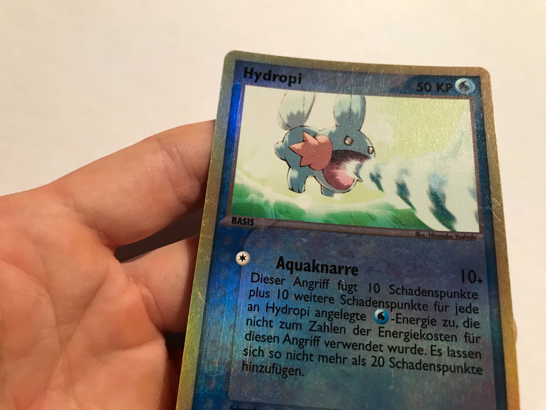 Pokémon Carte collezionabili: Hydropi reverse holo Ex Sandsturm DE – Usato da Hagendorn venduto da Pokecollectorch 3