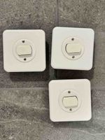 3 Lichtschalter weiss gebraucht