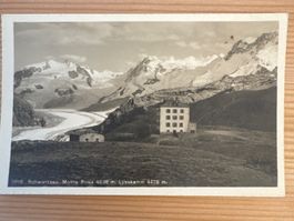 Antike Ansichtskarte, SCHWEIZ, Schwarzsee, Monte Rosa