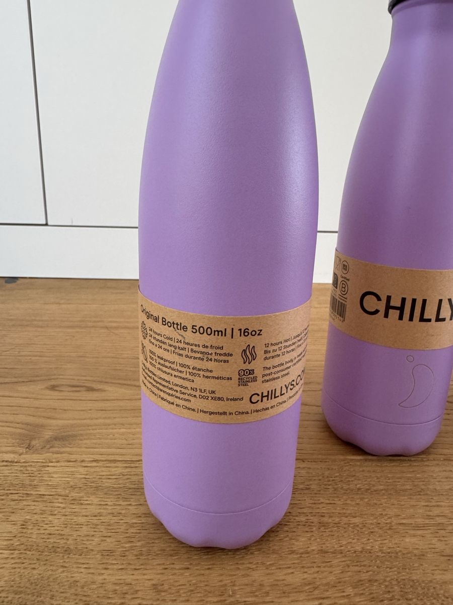 Chilly’s Borracce & Thermos: 3 x ungebrauchte/ original verpackte Chilly Bottles – Nuovo e nell'imballaggio originale da Hausen am Albis venduto da Tuchen83 1
