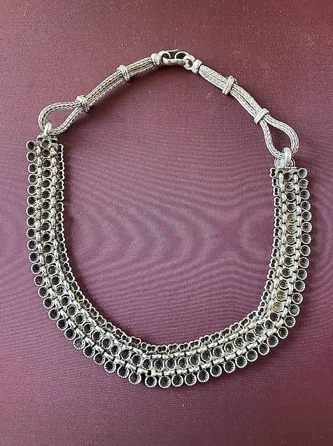 Catenine: Girocollo di qualità argento ossidato – Usato da Breganzona venduto da dan_qlf5 2