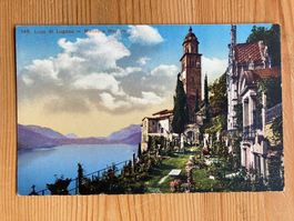 Morcote - Lago di Lugano - AK 1938
