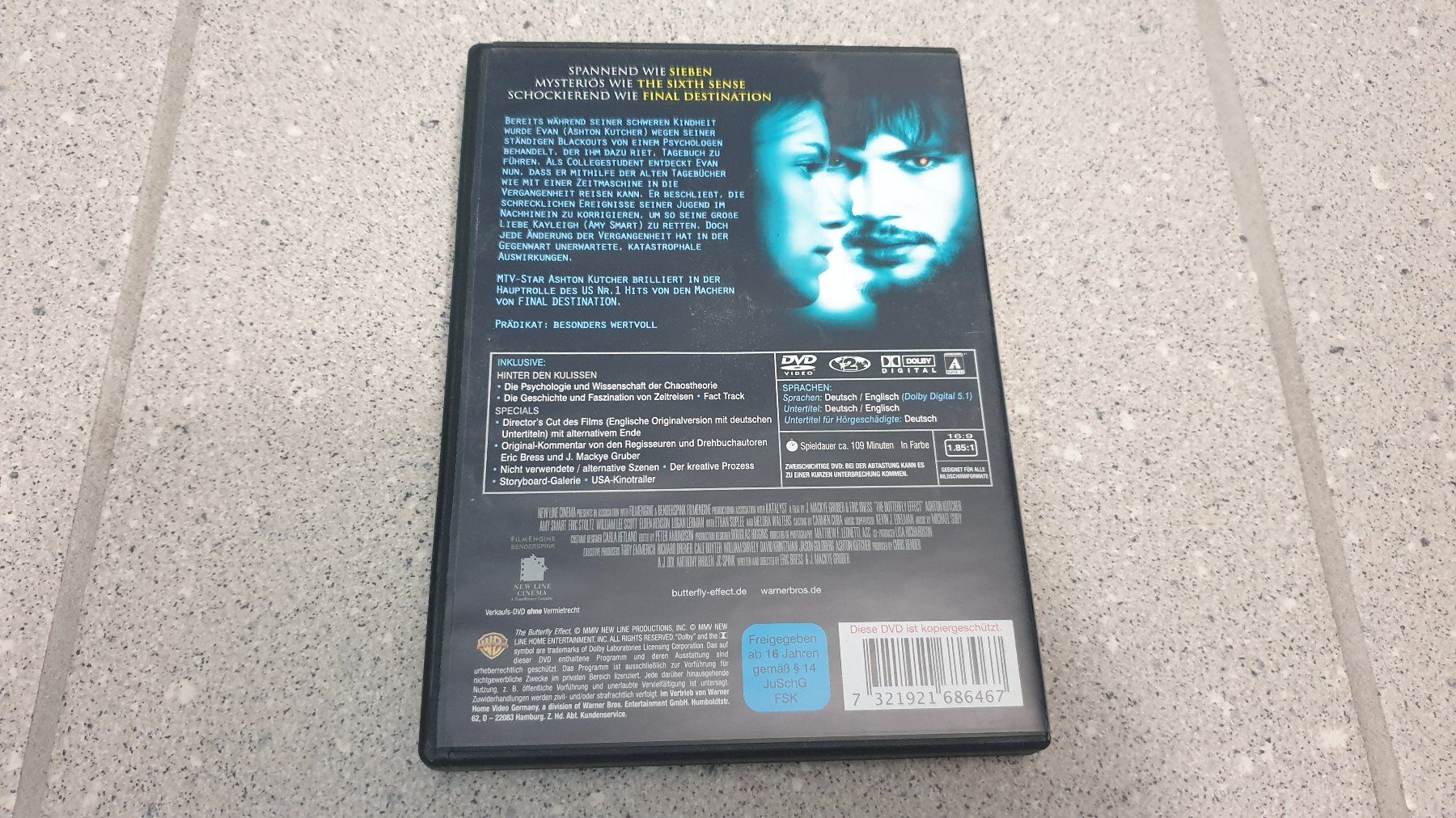 Alle DVDs: Butterfly Effect – Gebraucht aus Stäfa von Supertramp73 1