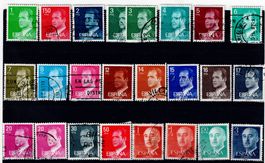 Briefmarken 88x Spanien