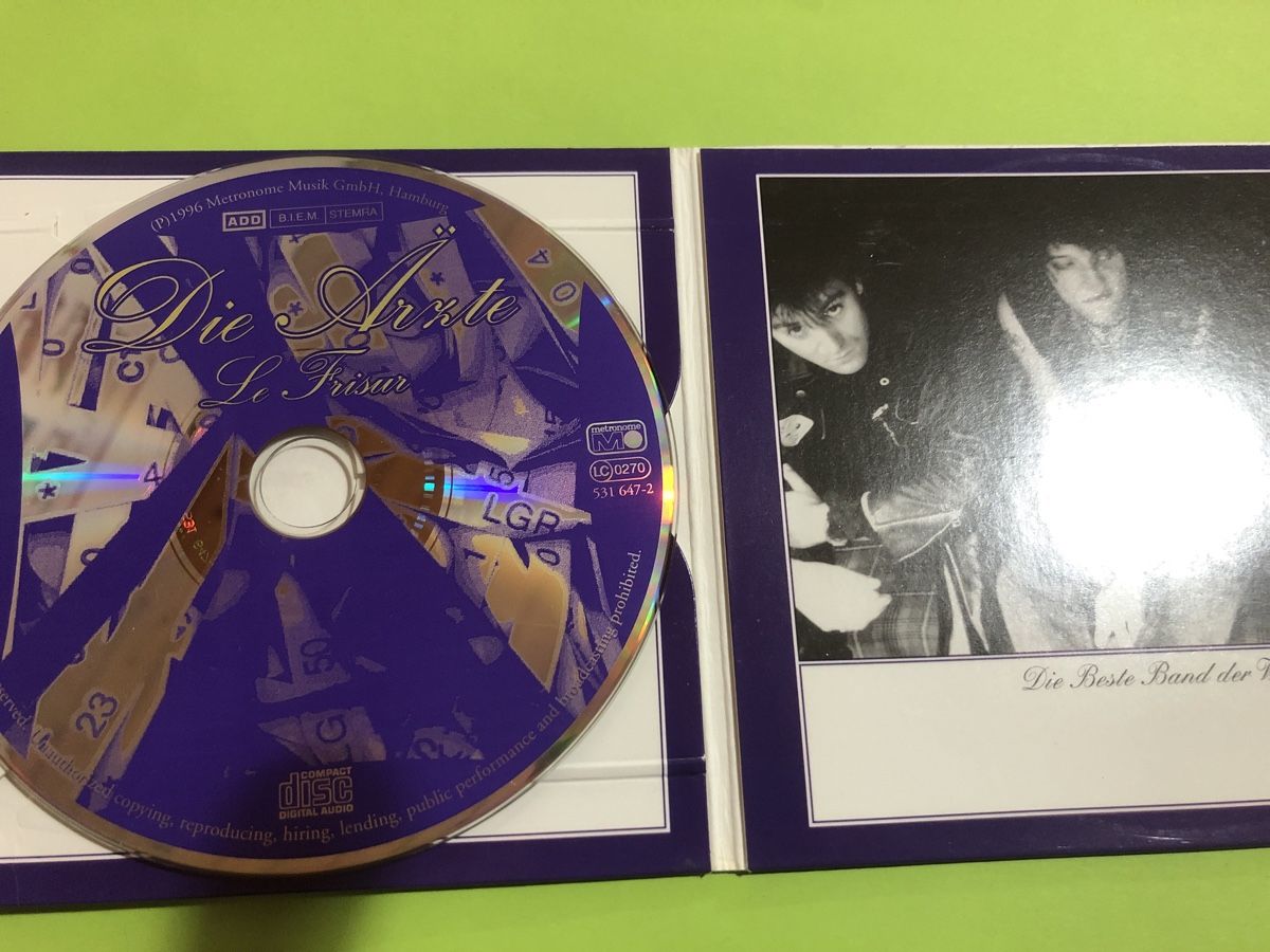 CDs: Die Ärzte - Le Frisur – Gebraucht aus Flaach von rubo7 2