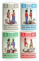 Briefmarken "Uniform". St. Helena.