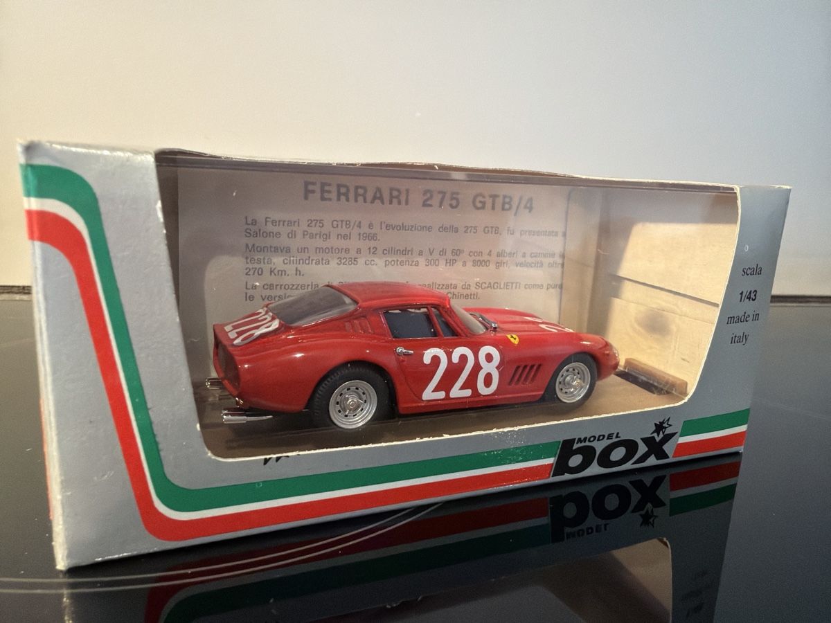 Modellautos: Ferrari 275 GTB/4 - 1/43 - Model Box – Neu (gemäss Beschreibung) aus Wolfwil von Rolex1 4