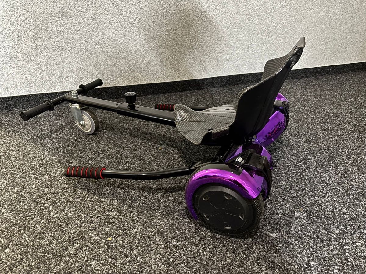 Hoverboards: Hoverboard Go-Kart Aufsatz Violett Gebraucht – Gebraucht aus Rupperswil von Bejba5