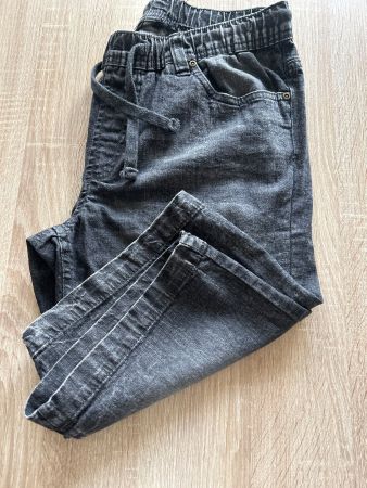 Dunkelgraue Herrn Jeansshorts von Rainbow Gr. 48