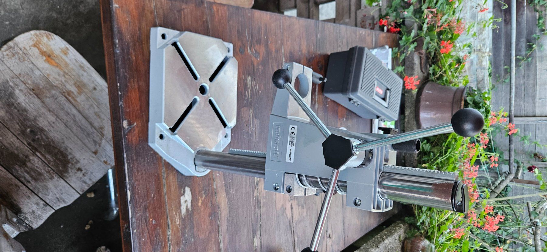 Wolfcraft Tutti gli attrezzi: Bohrmaschinen Ständer WOLFCRAFT – Usato da Aarburg venduto da Aare-Bueb 3