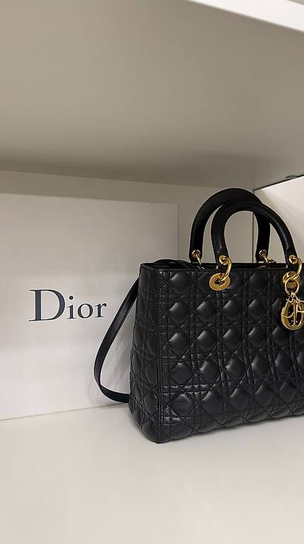 Dior Borse da donna: Lady Dior Tasche large – Usato da Zürich venduto da ffeti