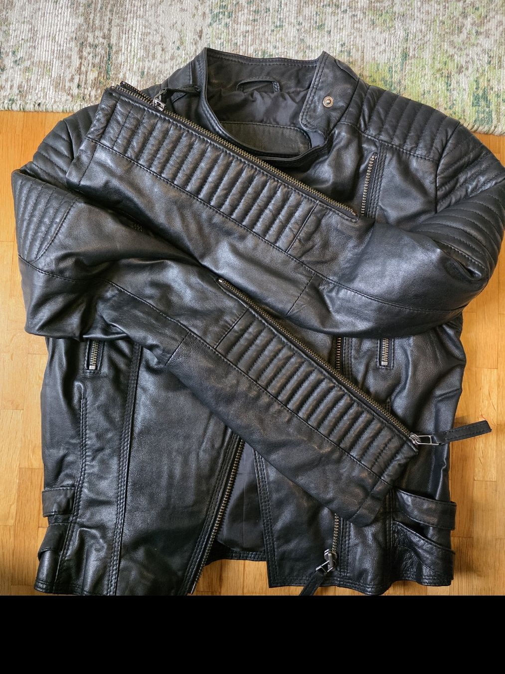 Giacche: Damen Echtlederjacke Cigno Nero schwarz Grösse 36 – Nuovo (secondo la descrizione) da Wittenbach venduto da Linda_B 2