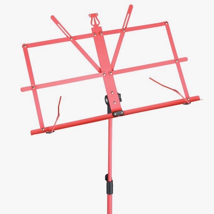 Supporti per strumenti musicali & leggii: Notenständer klappbar in rot – Nuovo e nell'imballaggio originale da Bülach venduto da SwissStoreInShop 5