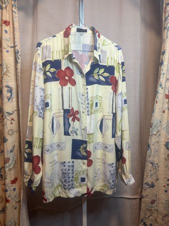 Biaggini flower motif shirt