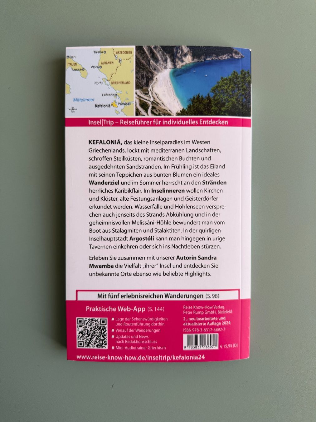 Libri: Kefalonia Reiseführer mit Karte – Usato da Kägiswil venduto da Jindujune 2