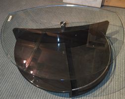 Kinetischer Salontisch Postmodern 80er Jahre Granit / Glas