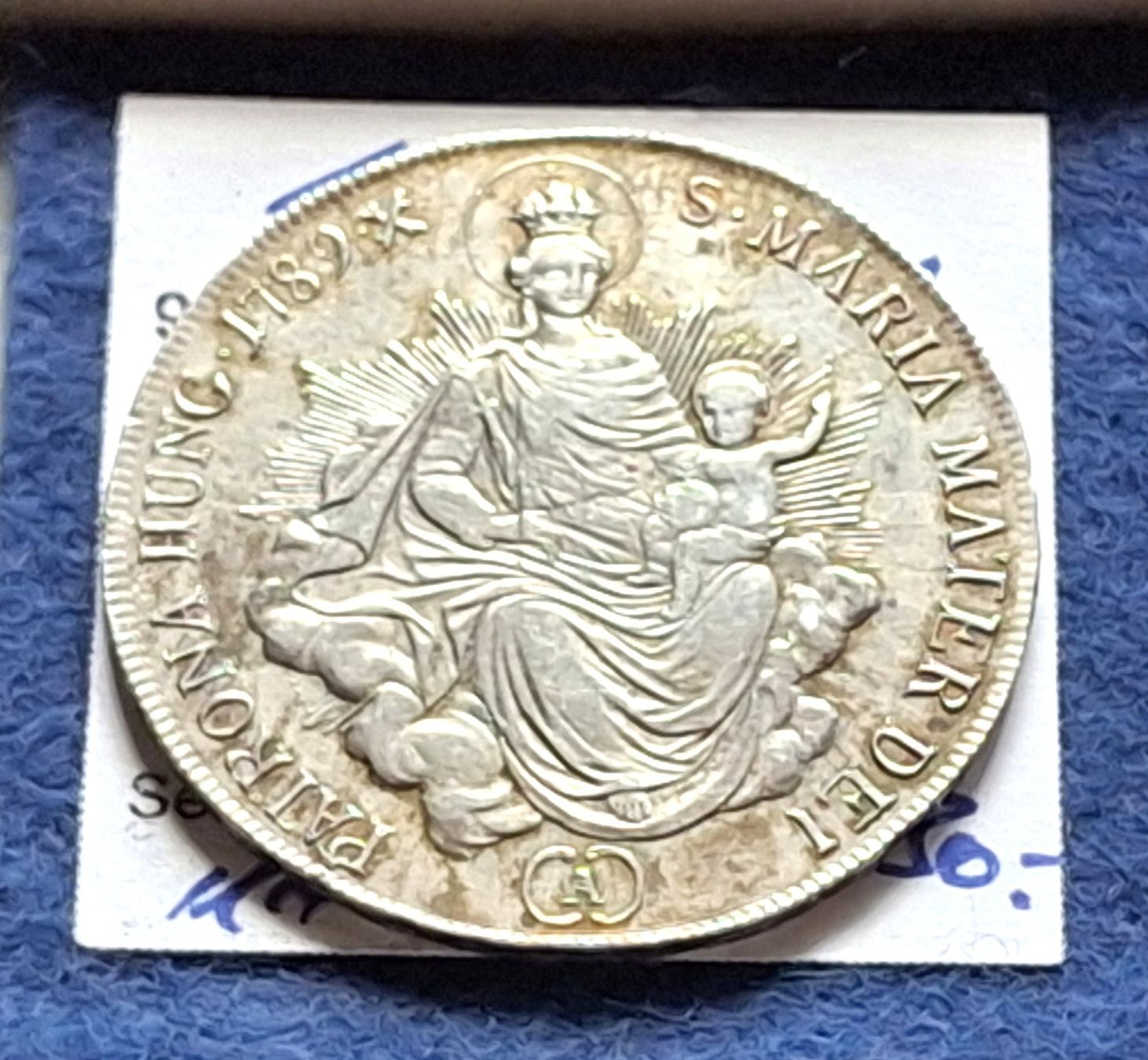 Tutti le monete: UNGARN - 1/2 TALER 1789 A – Usato da Boniswil venduto da dpd4coins