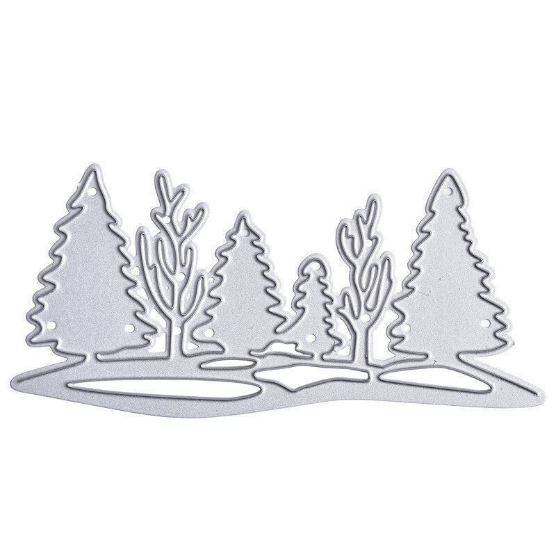 Schablonen: WALD BÄUME STANZSCHABLONE – Neu und originalverpackt aus Affoltern am Albis von scrapbooking 3