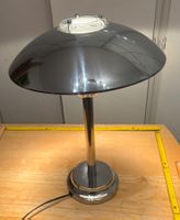 Tischleuchte Metall verchromt Design gebraucht guter Zustand