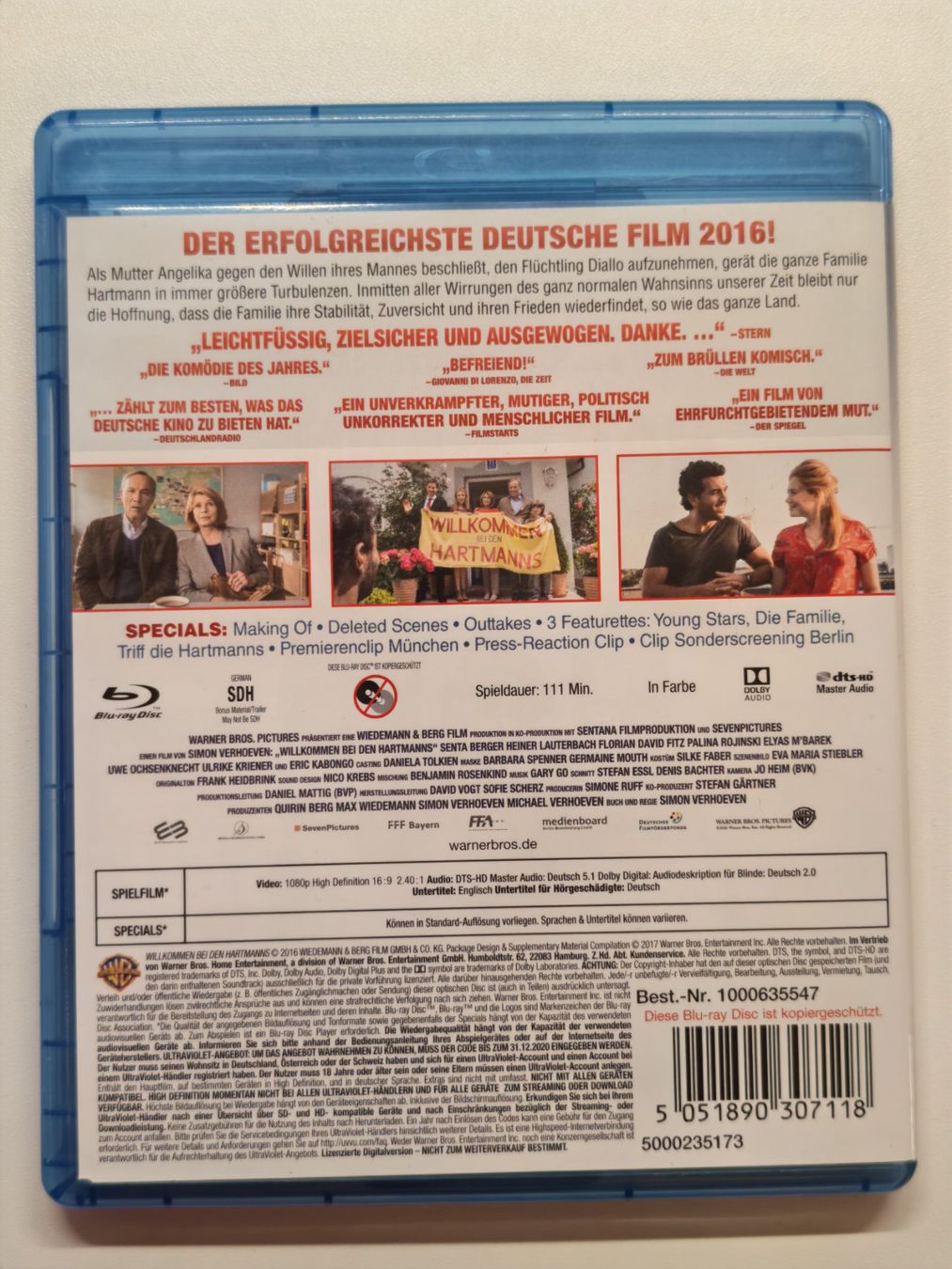 Tutti i DVDs: Willkommen bei den Hartmanns – Usato da Liestal venduto da Kratzilla 2