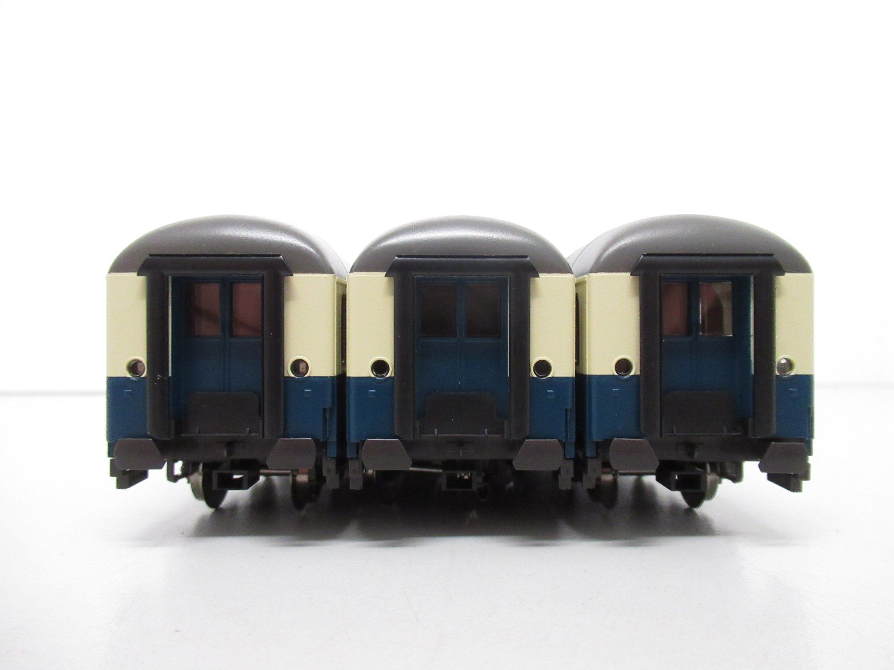 Fleischmann Modellini di ferrovie: Fleischmann 481807 3er Set DB IC Wagen "IC Riemenschneider" – Usato da Basel venduto da mhmarken 2