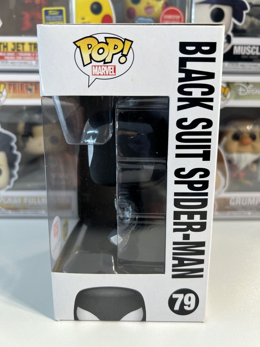 Funko Statuette: Funko POP! Marvel Black Suit Spider-Man Limitée GITD – Nuovo e nell'imballaggio originale da Le Mouret venduto da perfectbijou 3