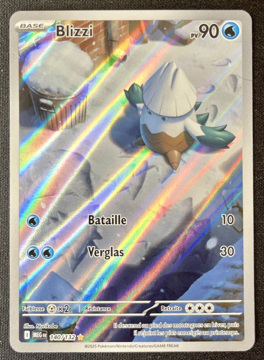 Pokémon Sammelbilder & Trading cards: Français Pokémon Mega Évolution Blizzi Illustration Rare – Gebraucht aus Morges von otaku_trading