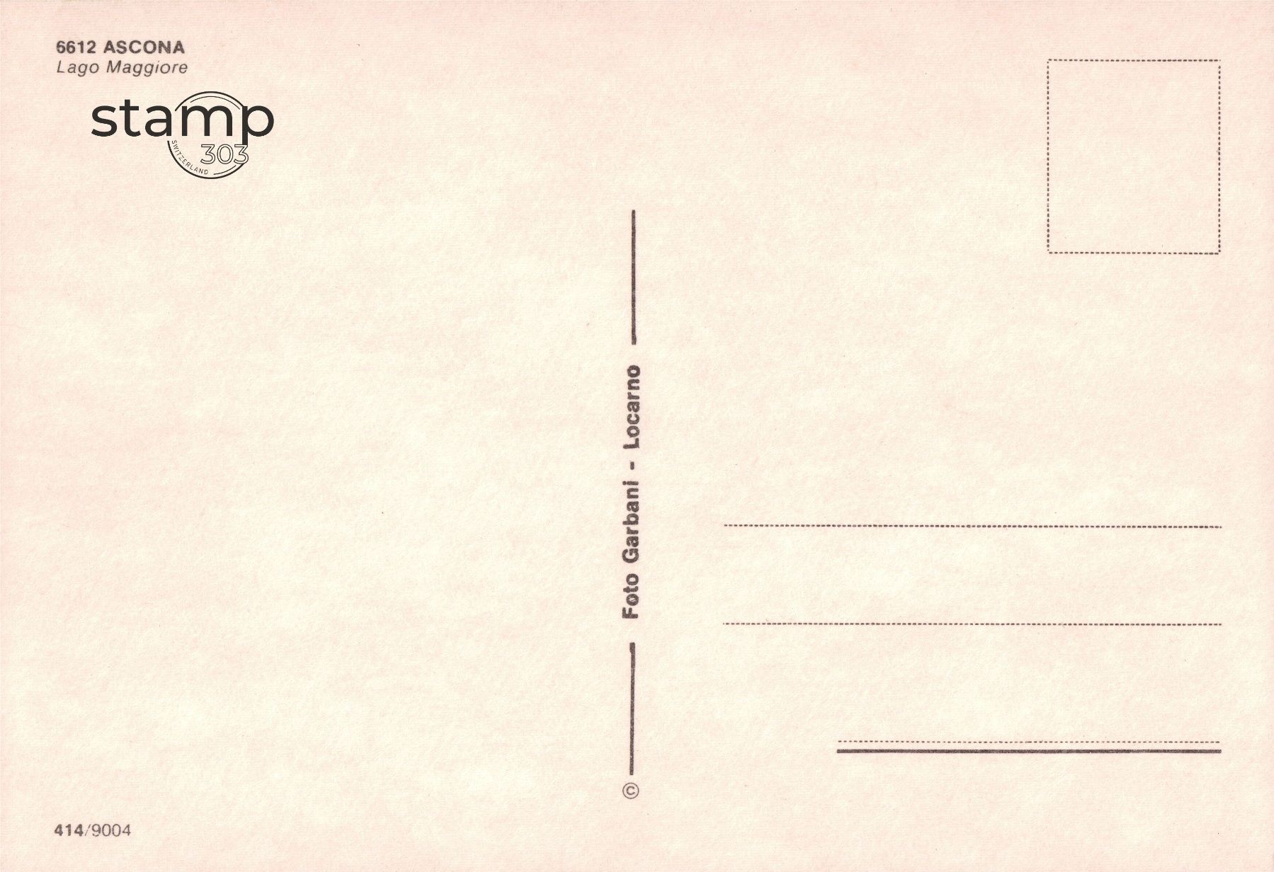 Cartoline postali: AK Ascona - Saluti da Ascona - Lago Maggiore – Usato da Eggersriet venduto da stamp303 1