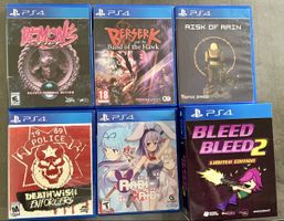 Lot de 8 jeux PS4 & PS5