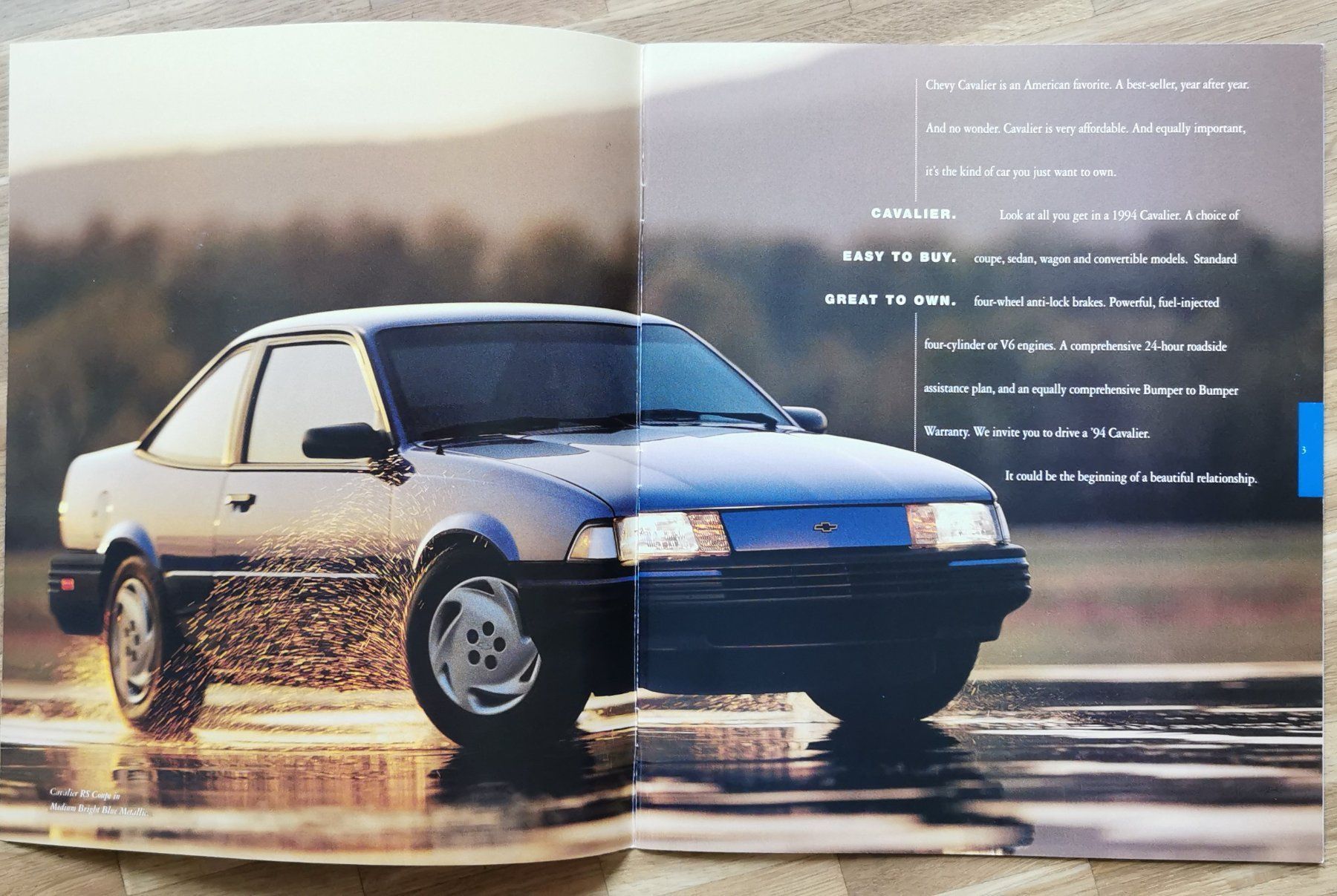 Chevrolet Documenti: CHEVROLET CAVALIER 1994 – Nuovo (secondo la descrizione) da huenenberg venduto da Suizofelize 1
