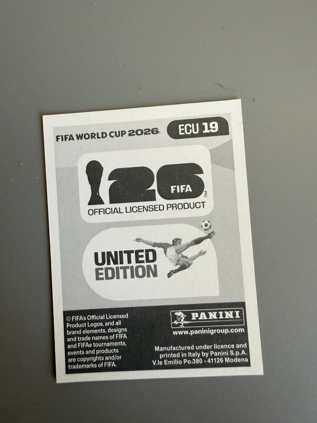 Panini Cartes à collectionner: Panini Kevin Rodriguez ECU19 – D'occasion à Liebefeld par Ronaldo-1996 1