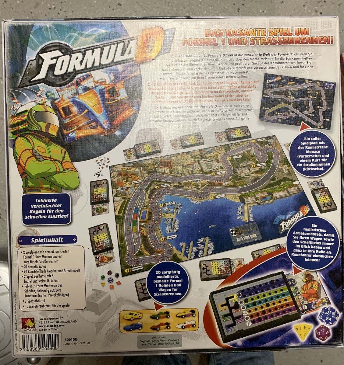 Giochi: FormulaD + 6 Erweiterungen  – Usato da Zug venduto da Starkeente 3