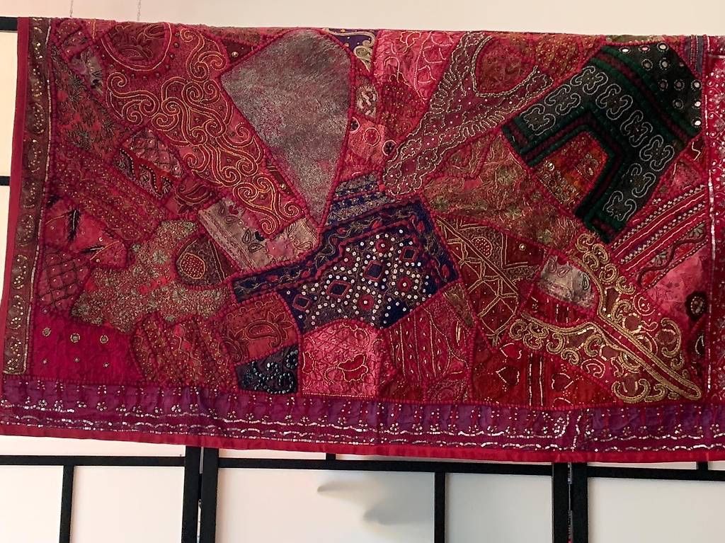 Tutte le decorazioni: Arazzo fatto con tecnica patchwork Zardozi – Nuovo (secondo la descrizione) da Caslano venduto da bri_5jft