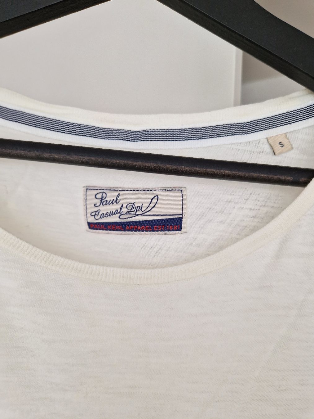 Paul Kehl T-shirt: Paul Kehl "Player"-Shirt weiss, Gr. S – Usato da Wittenbach venduto da jo_bi93 1