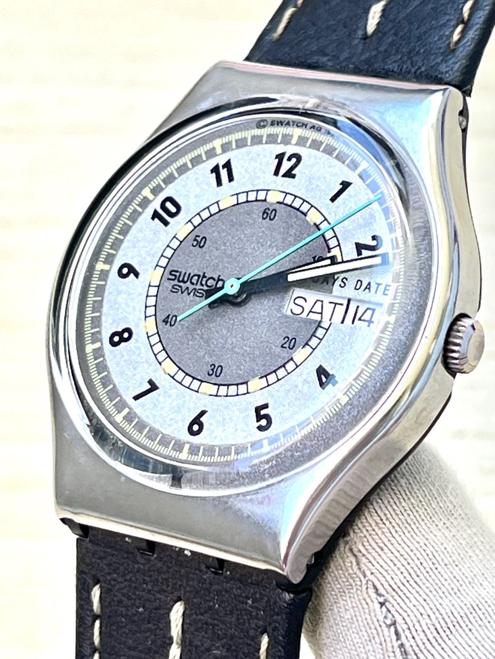 Swatch Orologi: Swatch Uhr, Sommer-Look! – Usato da Grenchen venduto da chththl 5