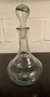Dekanter Karaffe aus Glas mit Stöpsel gebrauchter Zustand