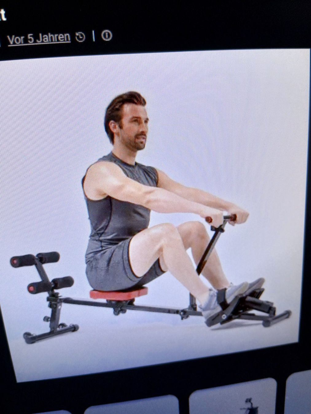 Hometrainer: KENOX Rudergerät – Usato da Lyss venduto da Joeljambo 3