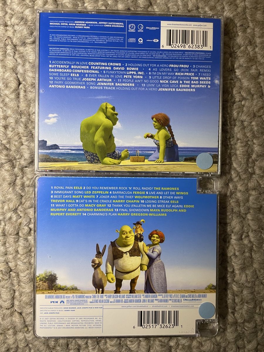 CD: 2x Shrek (2+3) – Usato da Reinach AG venduto da trigger7811 1