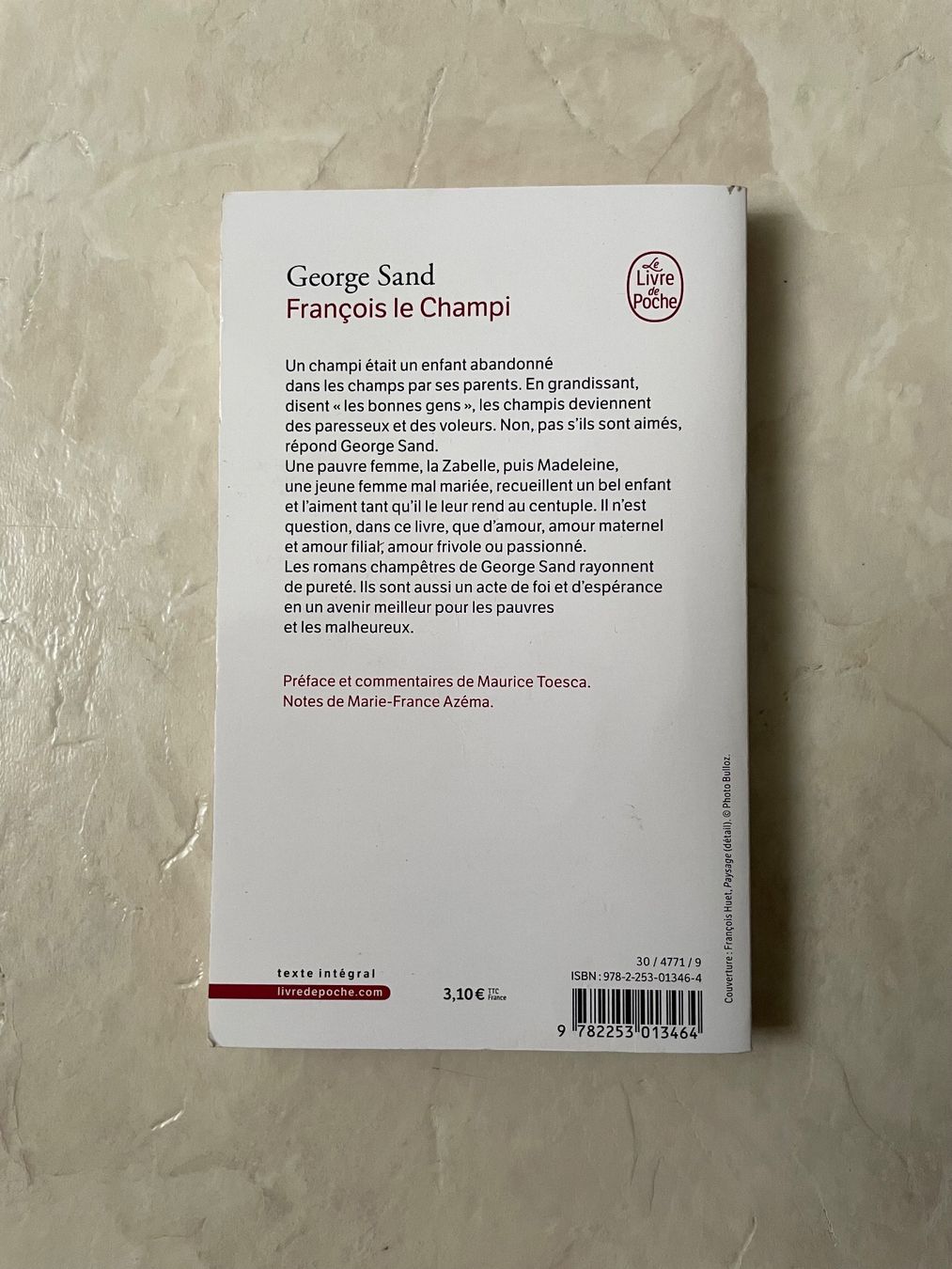 Livres: François le champi – D'occasion à Uetikon am See par m1384 1