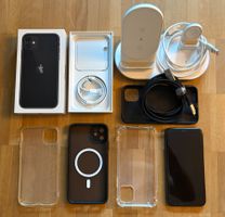 Apple iPhone 11 128GB Schwarz mit viel Zubehör guter Zustand
